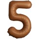 1207-6048 Ф ЦИФРА 5 40 SLIM Choco Brown