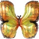 23586 Шар Фигура, Бабочка, Золото, Голография